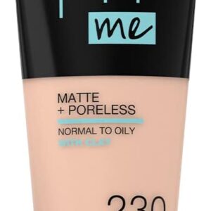 Maybelline Fit Me Matte and Poreless Liquid Foundation 230 Buff Natural Buff