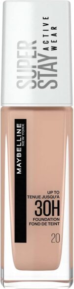 Maybelline Superstay Wear Active Coverage Foundation 20