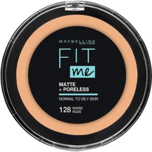 Maybelline New York Fit Me Matte and Poreless Powder 128 Warm Nude