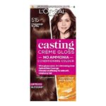 L'Oreal Casting Creme Gloss 515 Chocolate Truffle Brown Semi Permanent Hair Dye