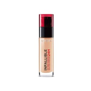 L'Oreal Paris Infallible 24h Liquid Foundation 140 Golden Beige 30ml