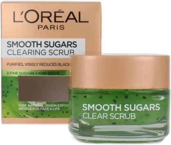 L'Oreal Paris Smooth Sugar Scrubs with Kiwi Seeds 50ml