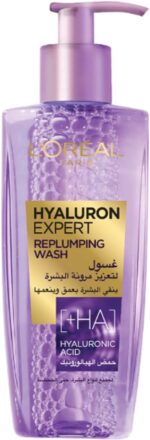 L'Oreal Paris Hyaluron Expert Replumping Face wash with Hyaluronic Acid 200ml