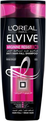 L'Oreal Paris Elvive Arginine Resist X3 Anti Hair-Fall Shampoo 400ml