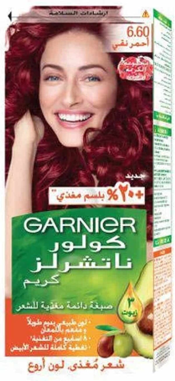 Garnier Color Naturals Hair Color Fiery Pure Red No. 6.60