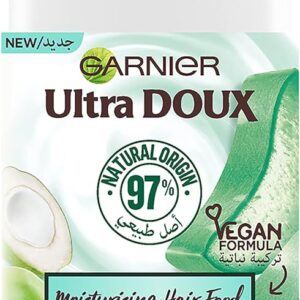 Garnier Ultra Doux Moisturising Aloe Vera Hair Food Conditioner for Normal Hair 350ml