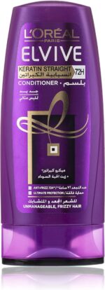 L'Oreal Paris Elvive Keratin Straight Conditioner 200ml