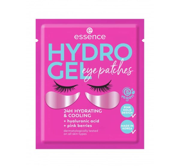 essence hydro gel eye patches 01 berry hydrated 1pair