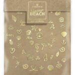 essence vintage beach nail stickers 01 shell we go to the beach 50pc