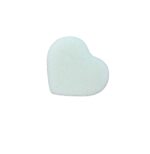 0000000251035-3 Heart Makeup Sponge Blender (white)