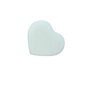 Beauty Glam Heart Makeup Sponge Blender (white)