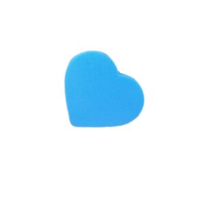 Beauty Glam Heart Makeup Sponge Blender (blue)