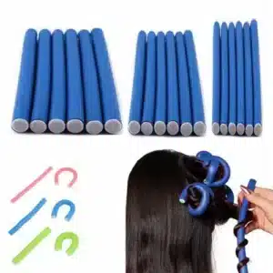 Hair Majesty Soft Foam Cushion Hair Rollers 5/8' Small