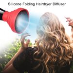 Style Pro, Universal Foldable Silicone Hair Dryer Diffuser