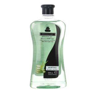 Style, Black Stone Massage Oil Aloe vera 600ml