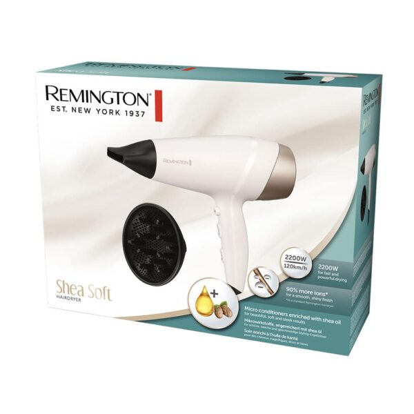 Remington D4740 Shea Soft Hairdryer