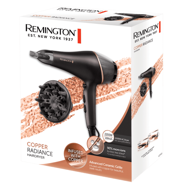 Remington Ac5700 Copper Radiance Ac Hairdryer