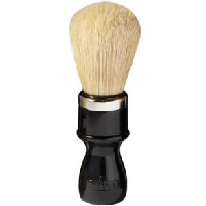 Omega 10098 Pure bristle shaving brush – metal ring – Professional