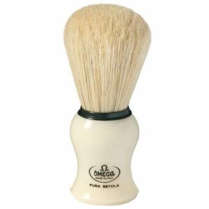 Omega 10066 shaving brush pure bristle