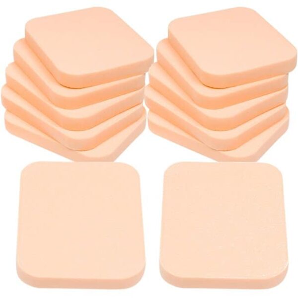 Beauty Glam Fair Lady NBR Latex Sponges - 10 Mini Squares