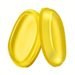 Beauty Glam Fair Lady NBR Latex Sponges - Silicone (Yellow)