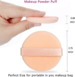 255634-7 Fair Lady Powder Puff With Hand Satin Strap