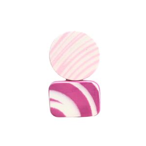 Beauty Glam Fair Lady NBR Latex Sponges - 2 pieces ( Baby pink + Fuschia )