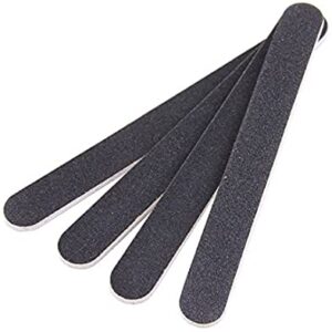 Dr.Schmidt Professional Double Sided Nail File Emery Board Grit Black Gel