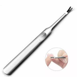 Dr.Schmidt Sibel Nails Long Rubber Hoof Stick Cuticle Pusher For Cuticles During Manicures