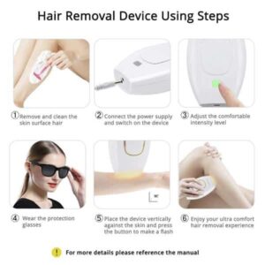 Beauty Glam, IPL Hair Removal Glass Tube Epilator