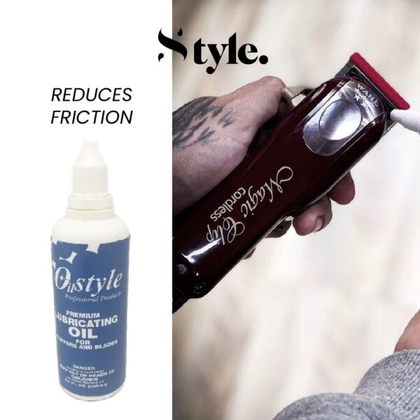 Style, Lubricating Oil For Clippers & Straightener 100ml