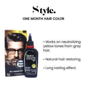 One Month Color Black Shampoo 80ml