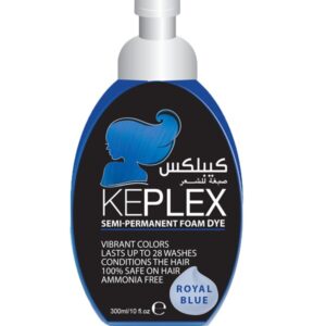 Keplex, Crazy Color Foam Toner - Semi-Permanent 300Ml Royal Blue