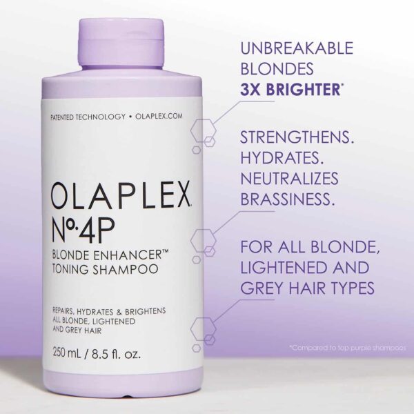 Olaplex Nº.4 P Blonde Enhancer Toning Shampoo 250ml