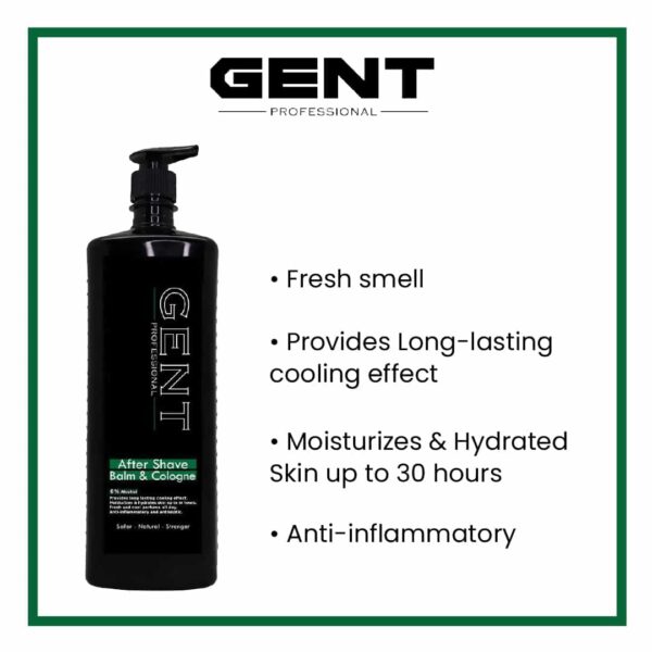 Gent After Shave Balm Cologne 1000ml