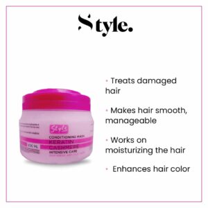 Syle, Keratin Cashmere Conditioning Mask 600ml