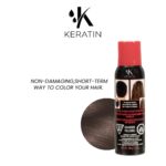 K.keratin Hair Spray Color Dark Brown 872 - 100ml