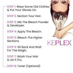 Keplex, Bleaching Powder (White) 500ml