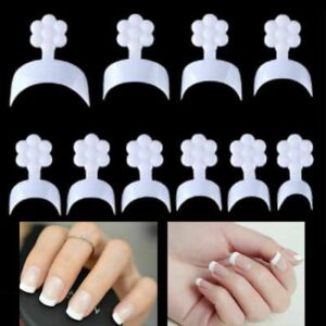 Dr.Schmidt Acrylic Fake Design Nail Tips Plastic -120 pieces