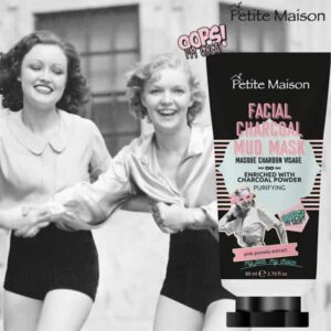 Petite Maison, Facial Charcoal Mud Mask | Pore Minimizer & Reducer
