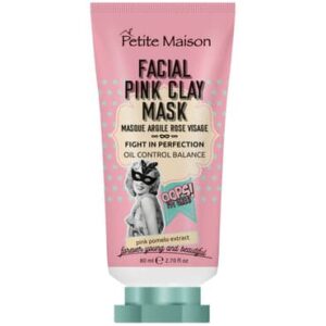 Petite Maison, Facial Pink Clay Mask Brightening Purifying Bentonite Clay