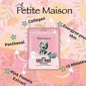 Petite Maison, Facial Sheet Mask 25ml Energizing