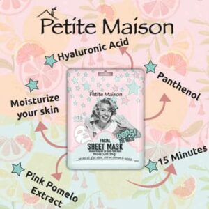 Petite Maison, Facial Sheet Mask 25ml Moisturizing