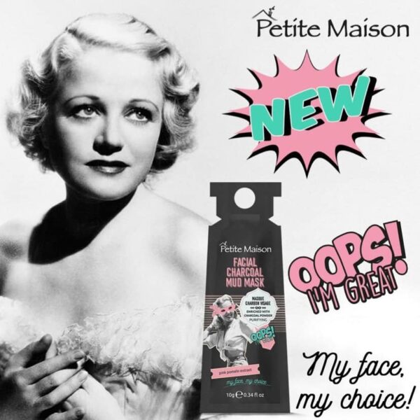 Petite Maison, Facial Charcoal Mud Mask 10Gr