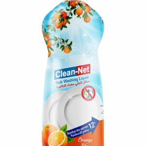 Clean-Net Antibacterial Dishwashing Liquid Orange 1000Ml